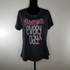 Airwaves Women's Stronger Every Day Cancer Tees
